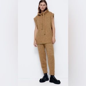 Knit Zara top and pants set